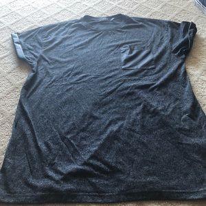 NWOT Topman Tee with Leather Detail